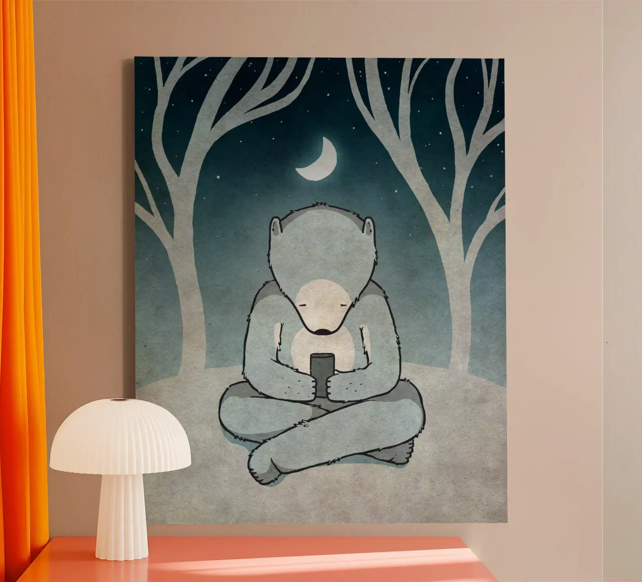 SMS canvas with Floater frame by Kuba Gornowicz