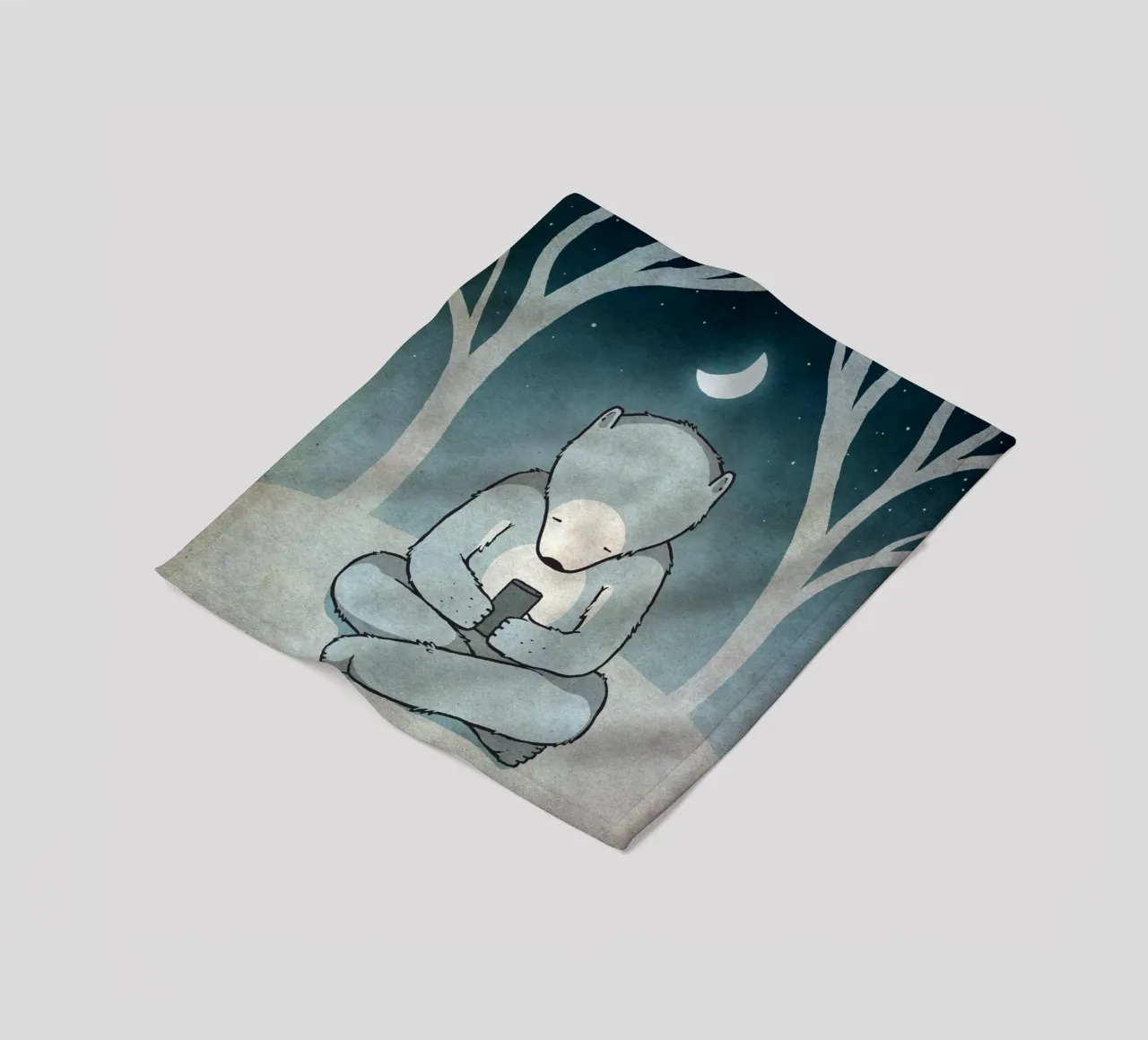 SMS fleecedeken van Kuba Gornowicz