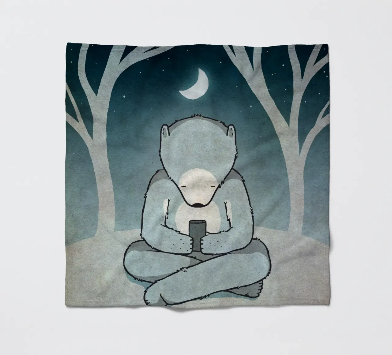 SMS fleecedeken van Kuba Gornowicz