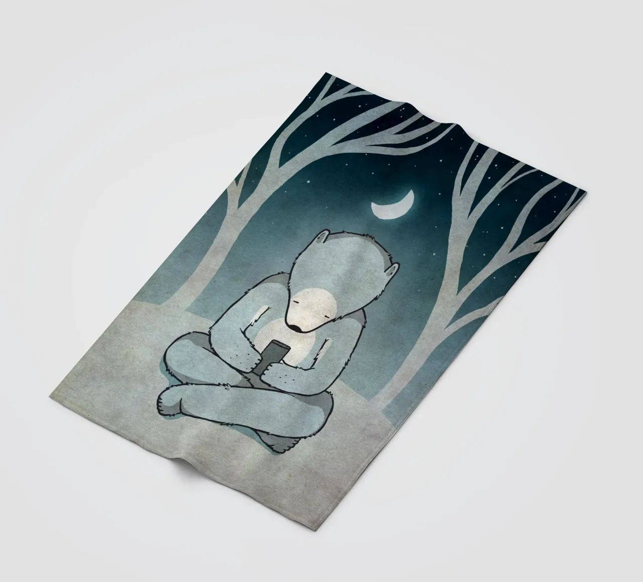 SMS fleecedeken van Kuba Gornowicz