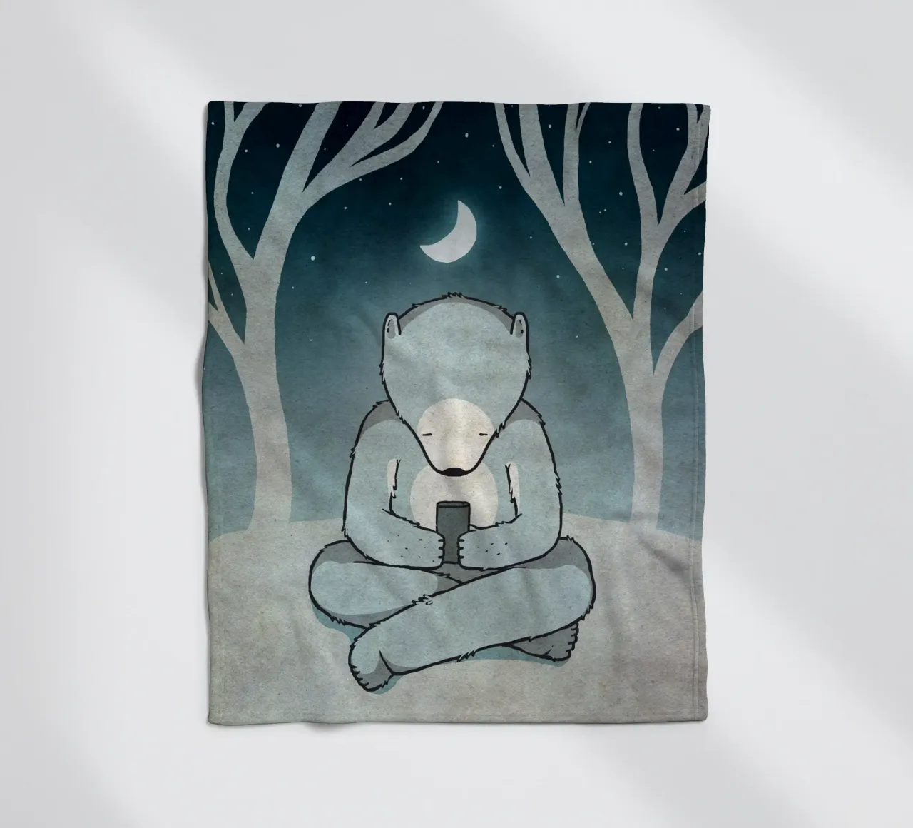 SMS fleecedeken van Kuba Gornowicz