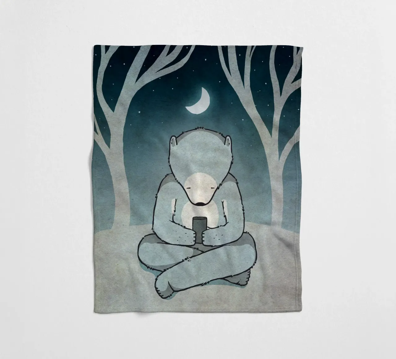 SMS fleecedeken van Kuba Gornowicz