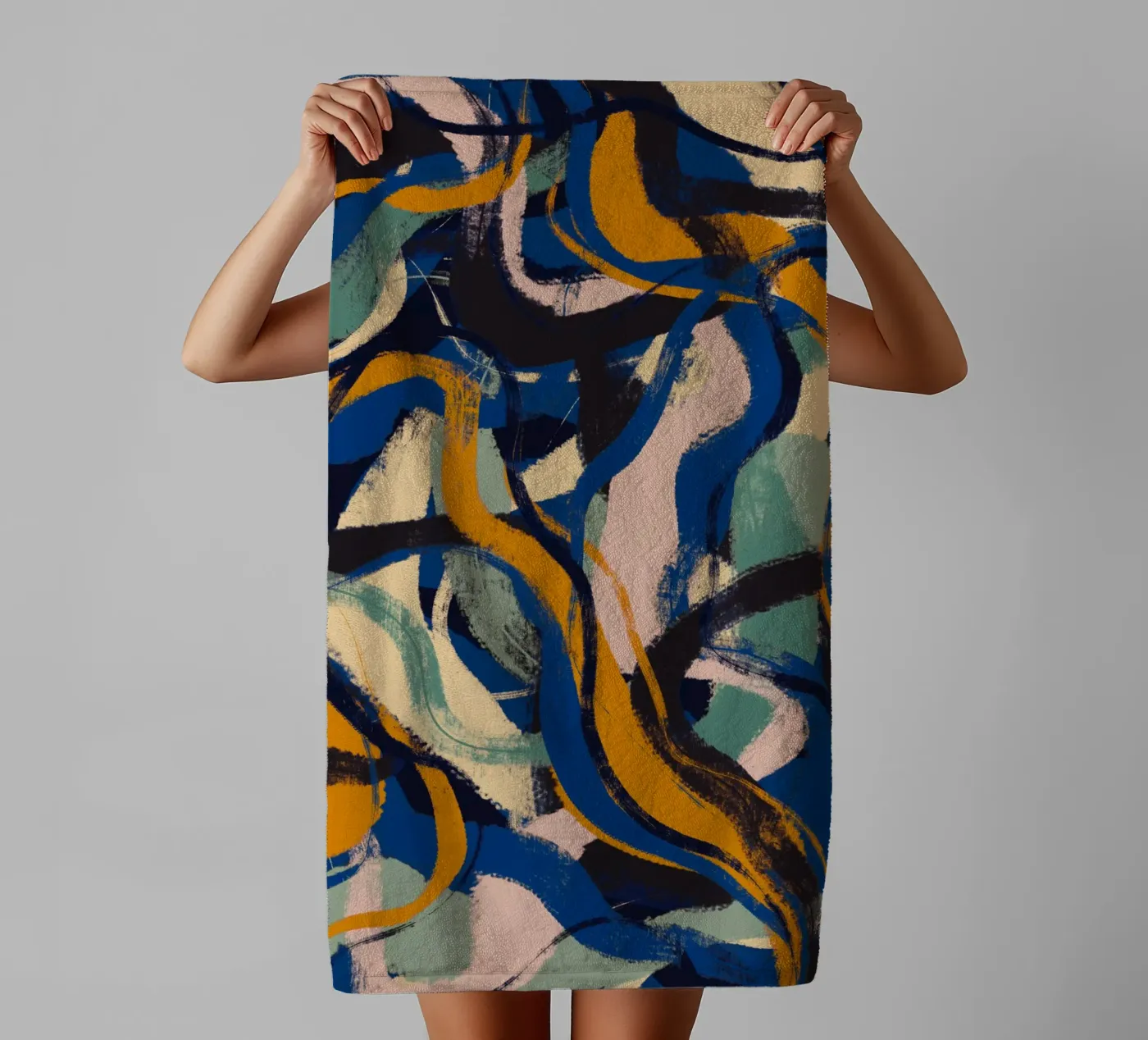 Pattern No 3 towel by treechild
