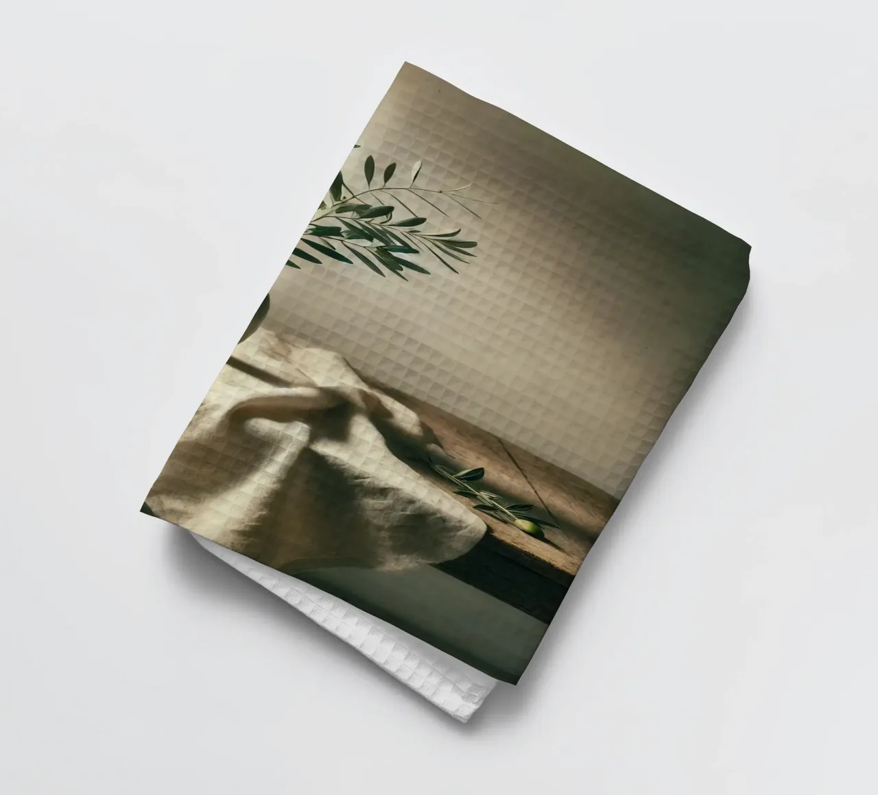 Branches d'olivier dans un vase torchon de VintageBotanics