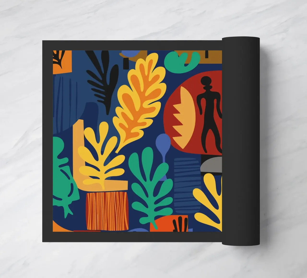 Cut Out Flowers African Pattern Design zerbino da Abstract and Patterns