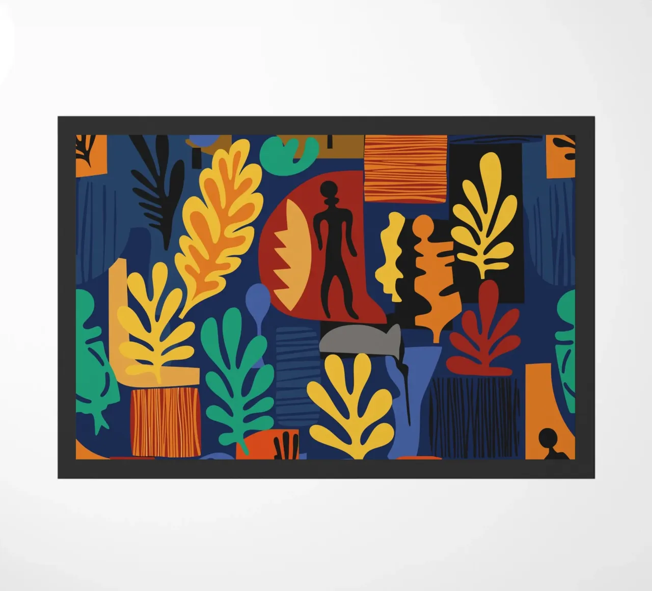 Cut Out Flowers African Pattern Design zerbino da Abstract and Patterns
