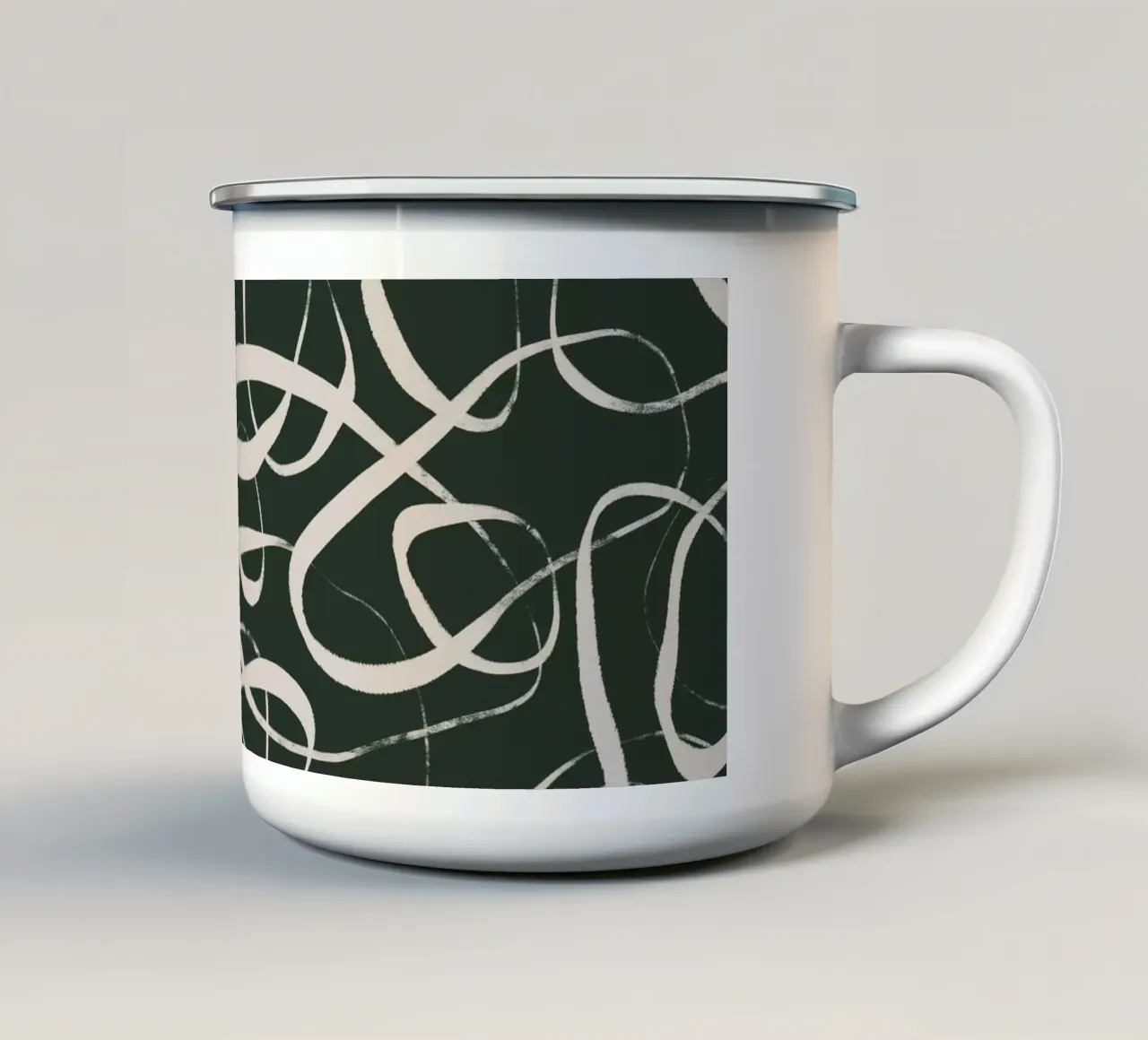 Pattern No 5 tazza in smalto da treechild