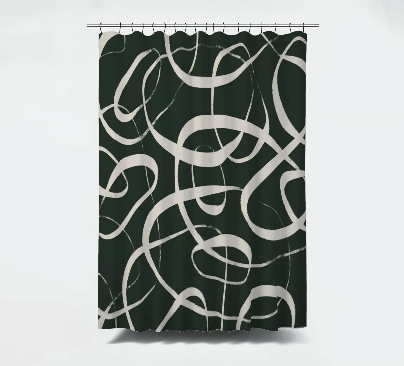 Pattern No 5 douchegordijn van treechild