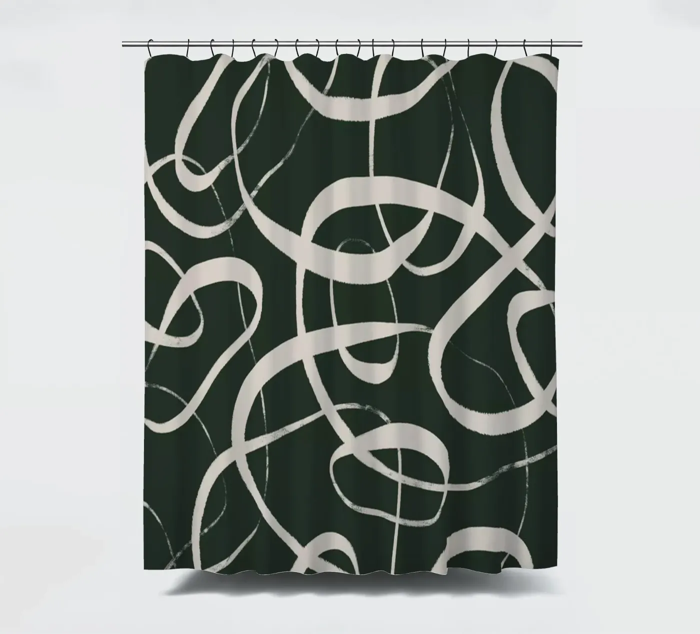 Pattern No 5 douchegordijn van treechild