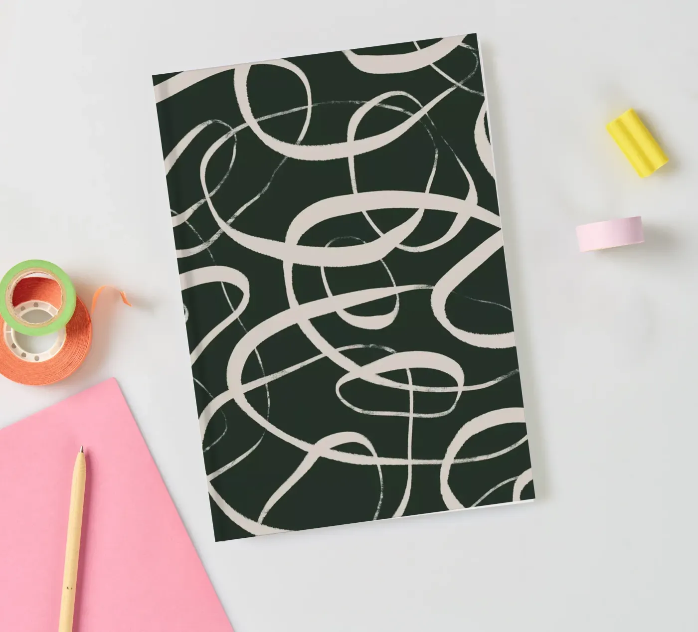 Pattern No 5 notebook by treechild