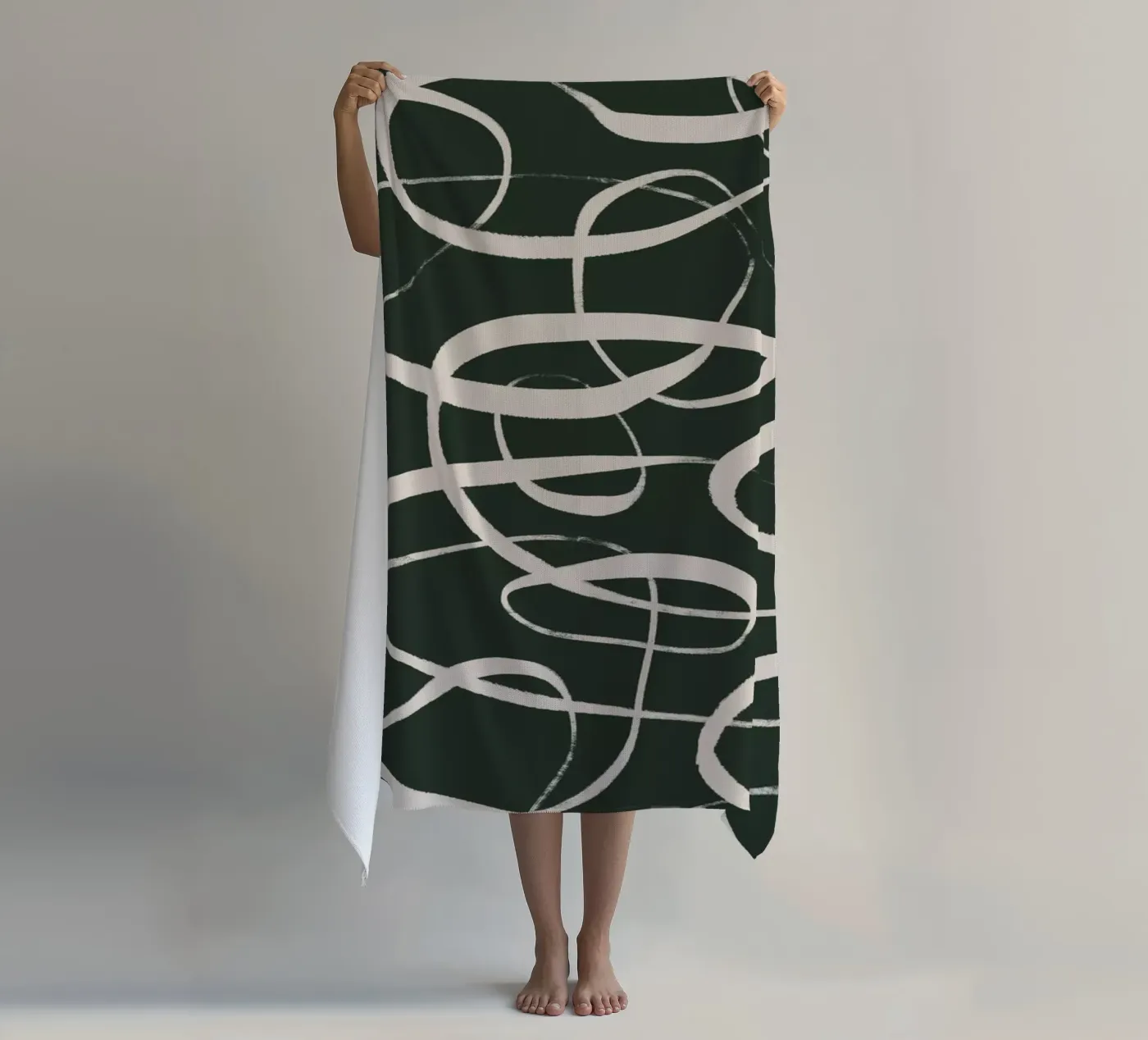 Pattern No 5 beach towel by treechild