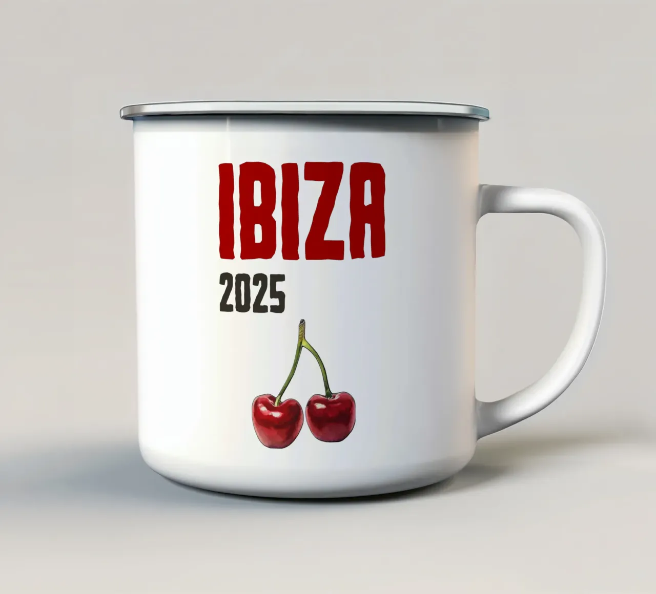 Pacha Ibiza tazza in smalto da grass.studio_