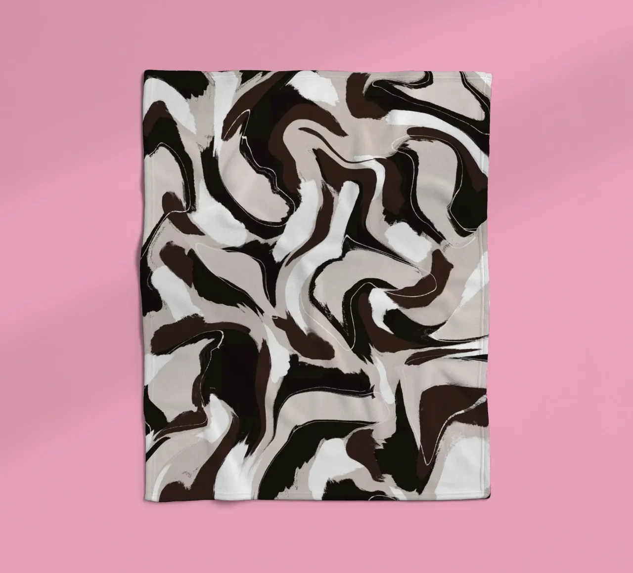 Pattern No 7 Fleecedecke von treechild