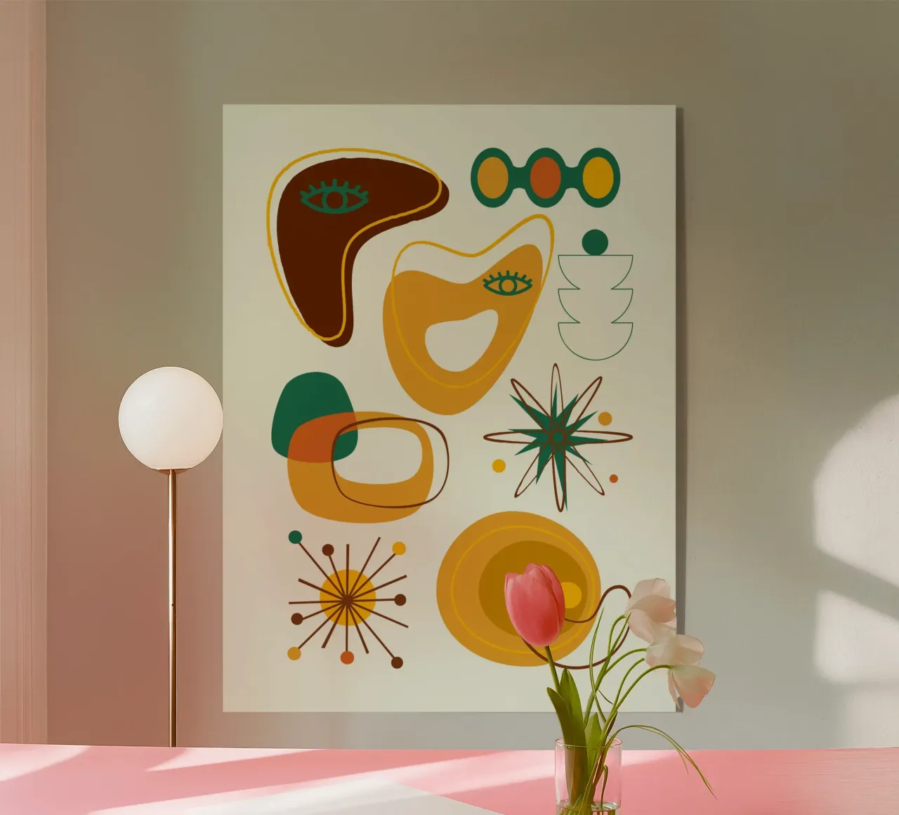 Metà secolo 11 plexiglass da Little Dean