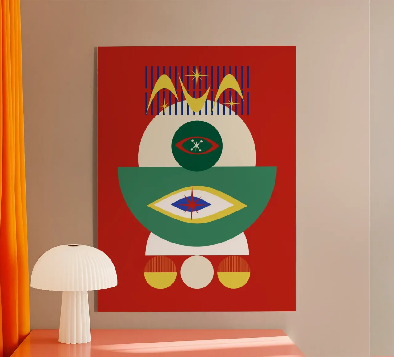 Metà secolo 14 plexiglass da Little Dean