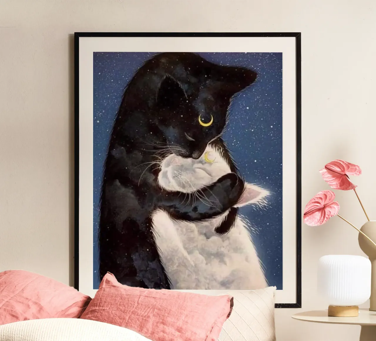 cats hold each poster da huminity