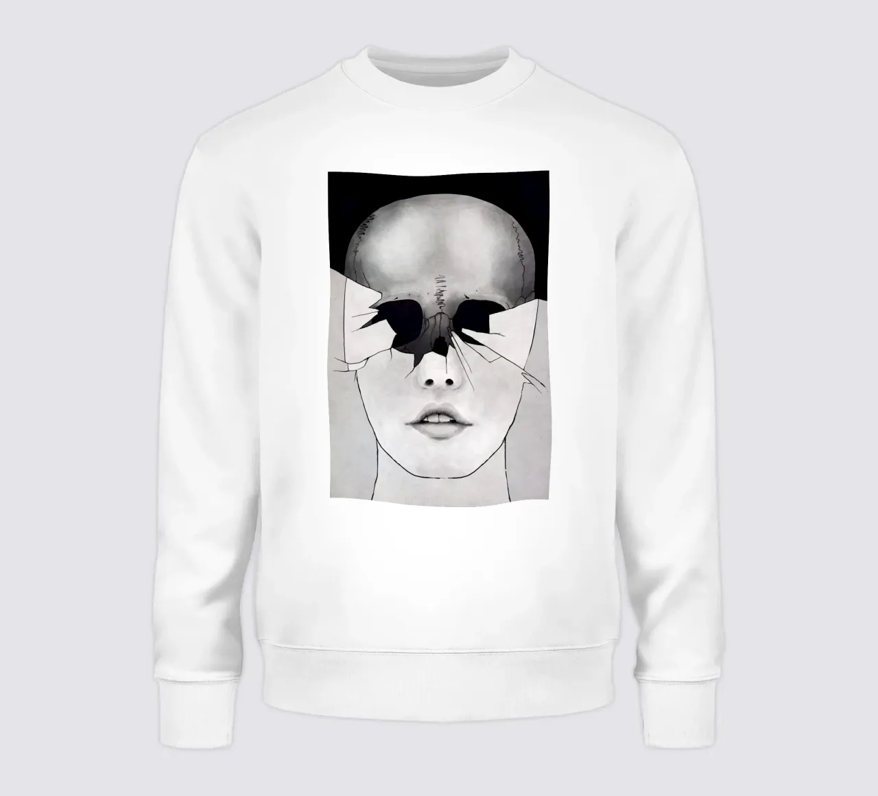 Broken sweatshirt van Kuba Gornowicz