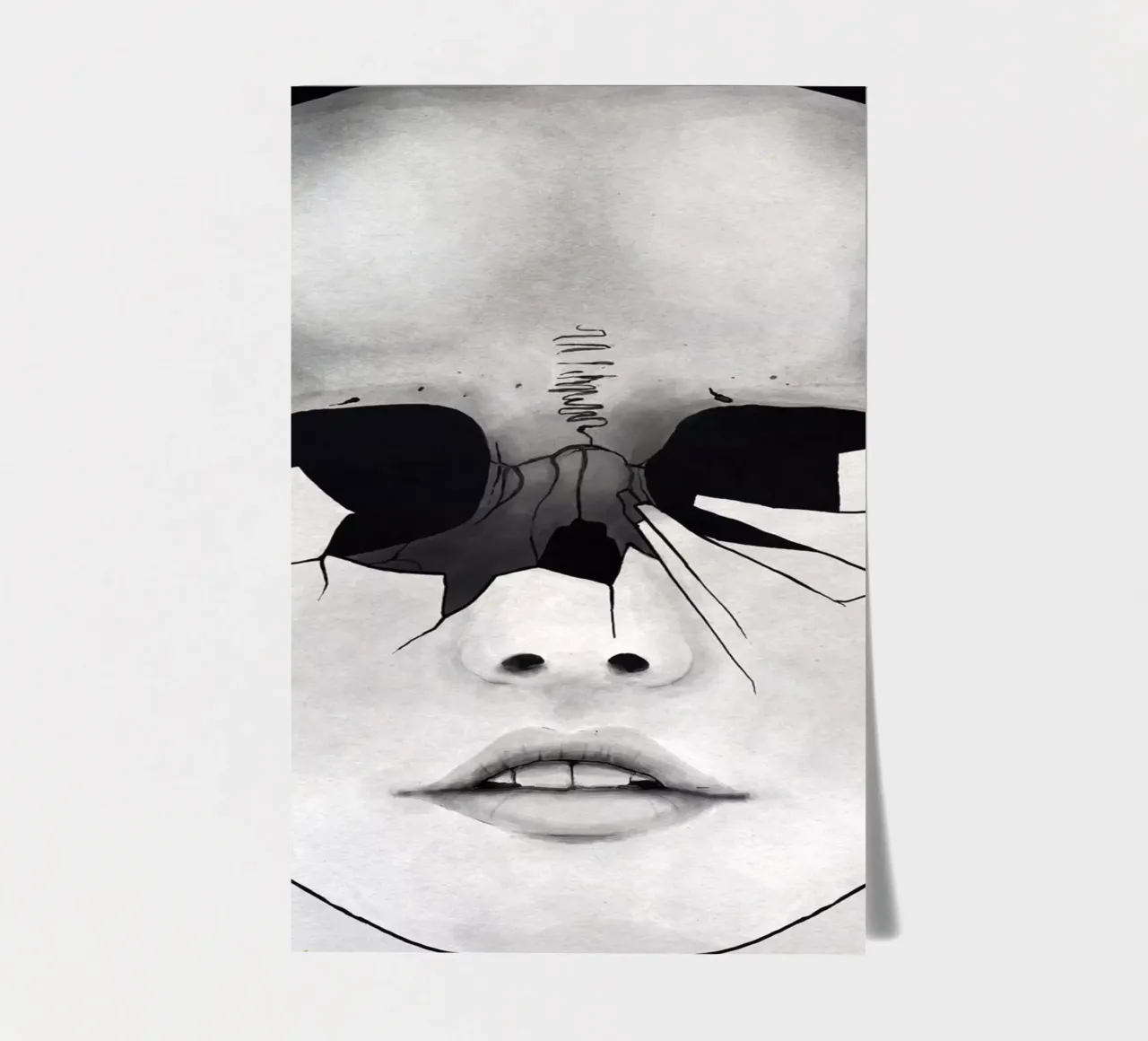 Broken sticker sheet by Kuba Gornowicz