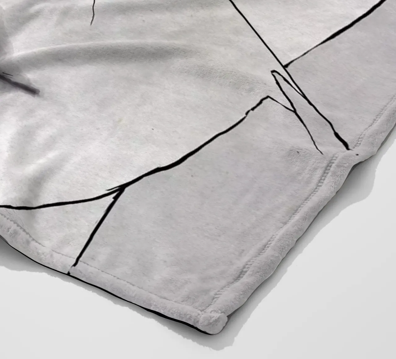 Broken fleecedeken van Kuba Gornowicz