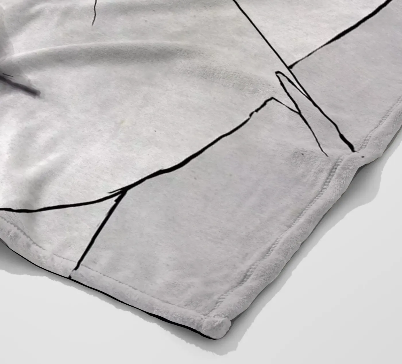 Broken fleecedeken van Kuba Gornowicz