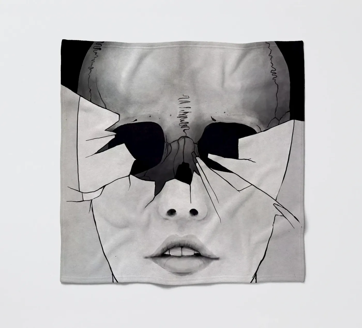 Broken fleecedeken van Kuba Gornowicz