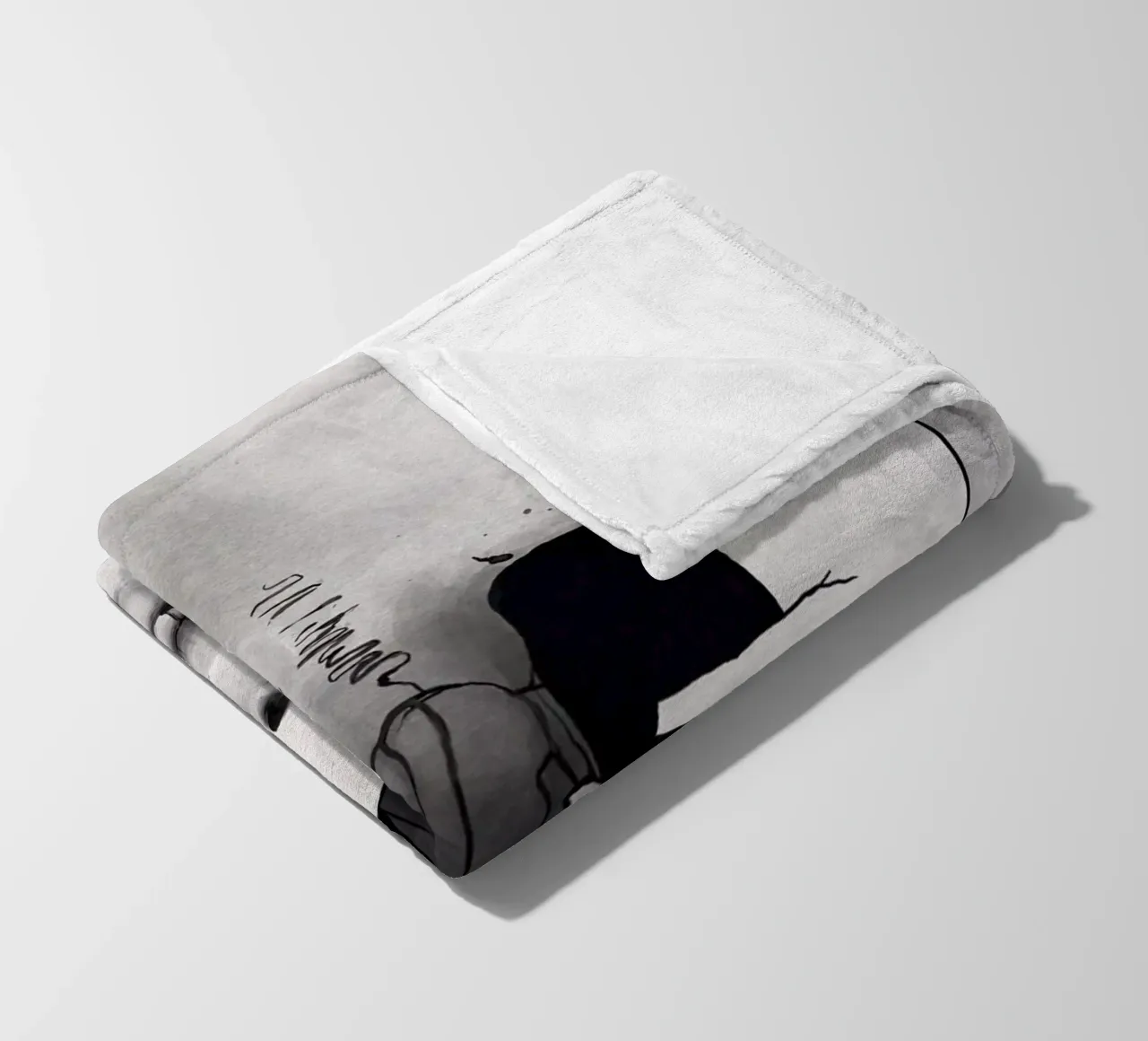 Broken fleecedeken van Kuba Gornowicz