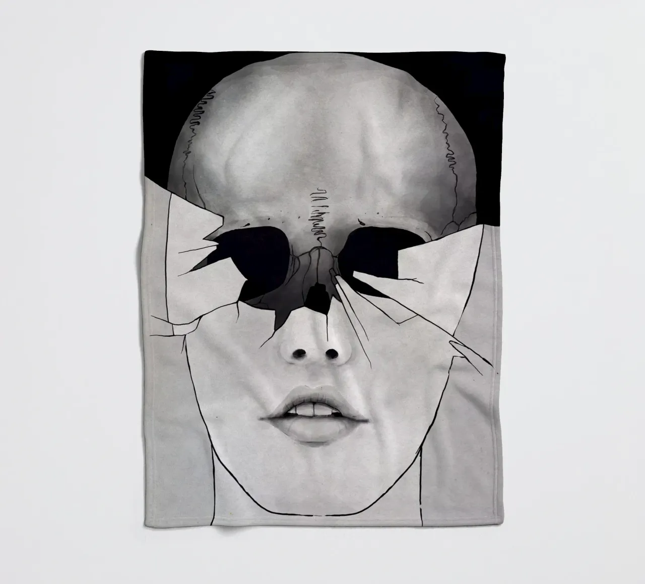 Broken fleecedeken van Kuba Gornowicz