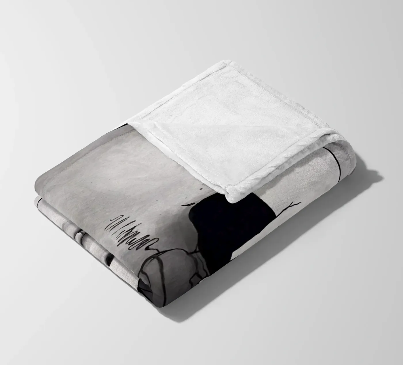 Broken fleecedeken van Kuba Gornowicz