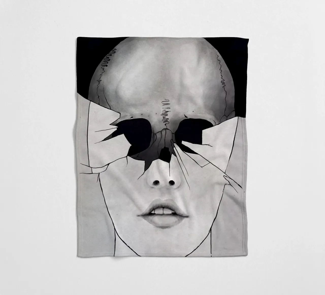 Broken fleecedeken van Kuba Gornowicz