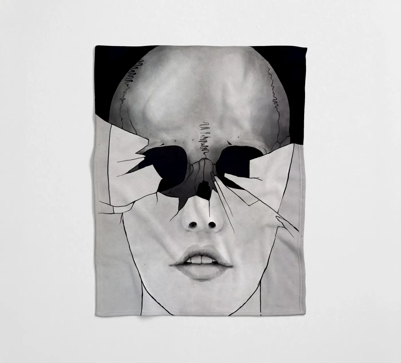 Broken fleecedeken van Kuba Gornowicz