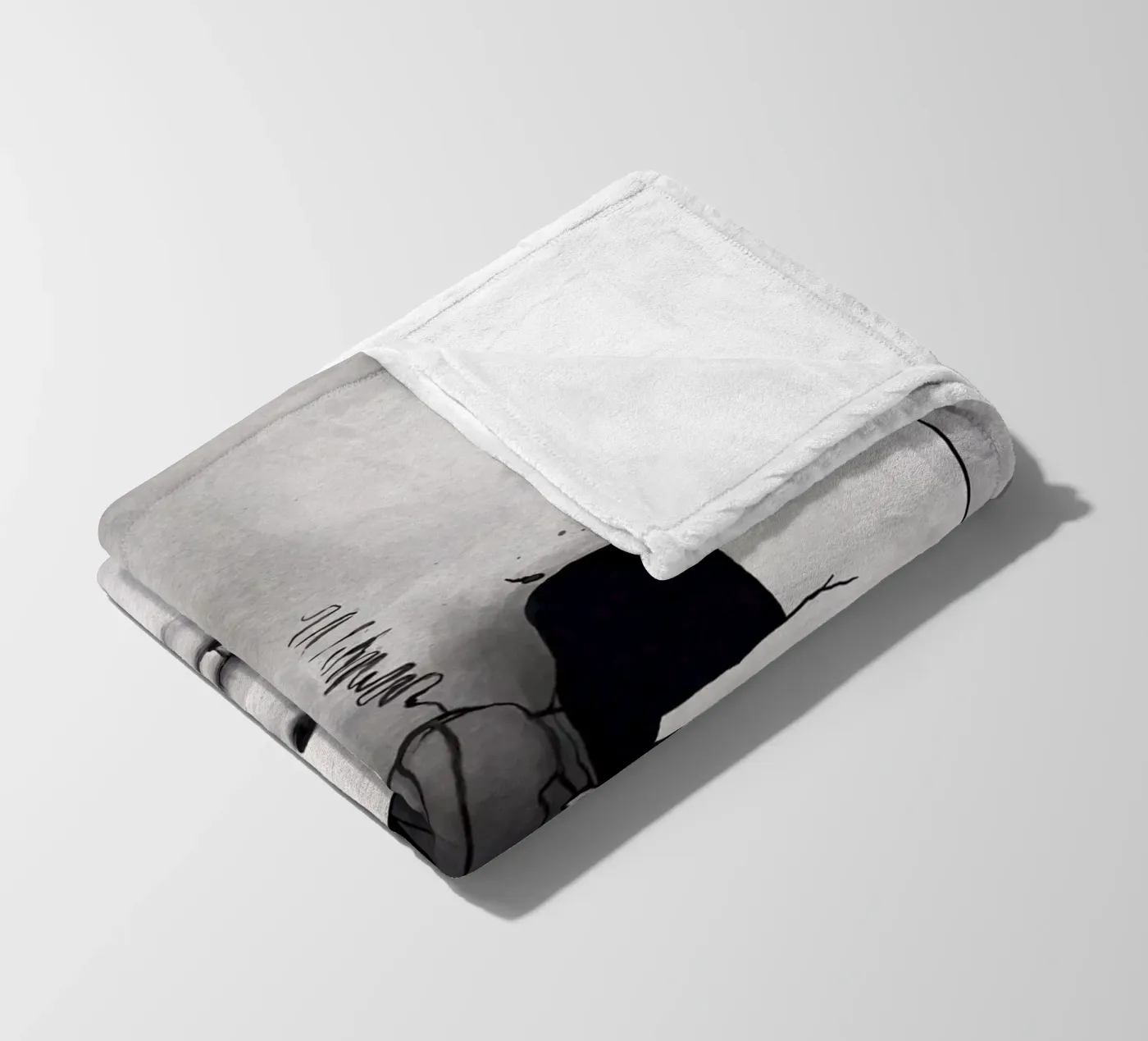 Broken fleecedeken van Kuba Gornowicz