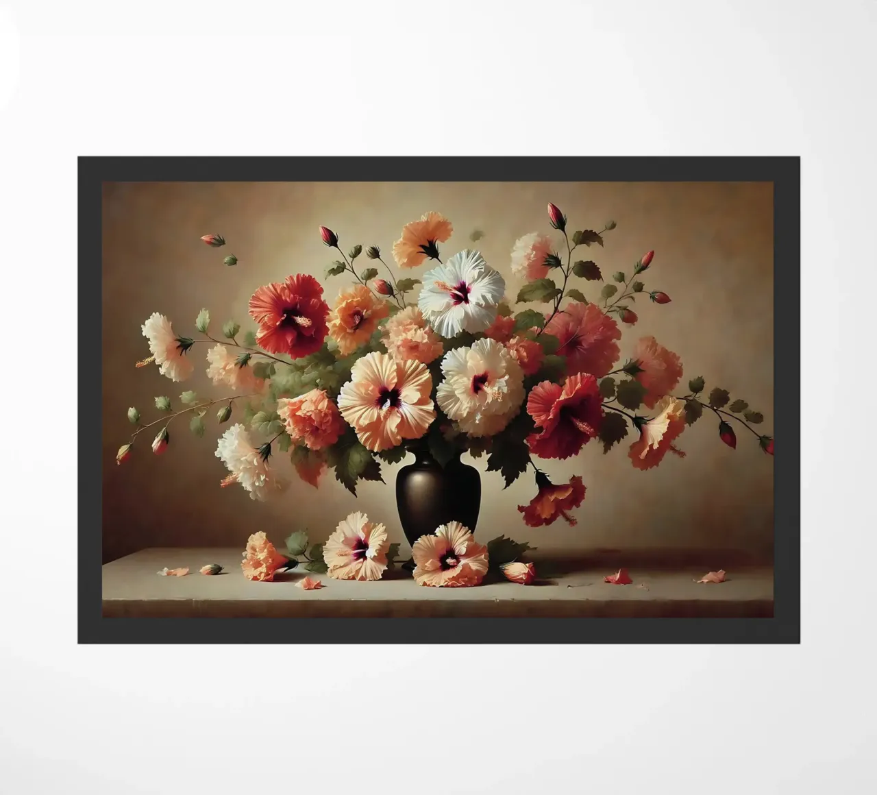 Bouquet di fiori di ibisco zerbino da VintageBotanics