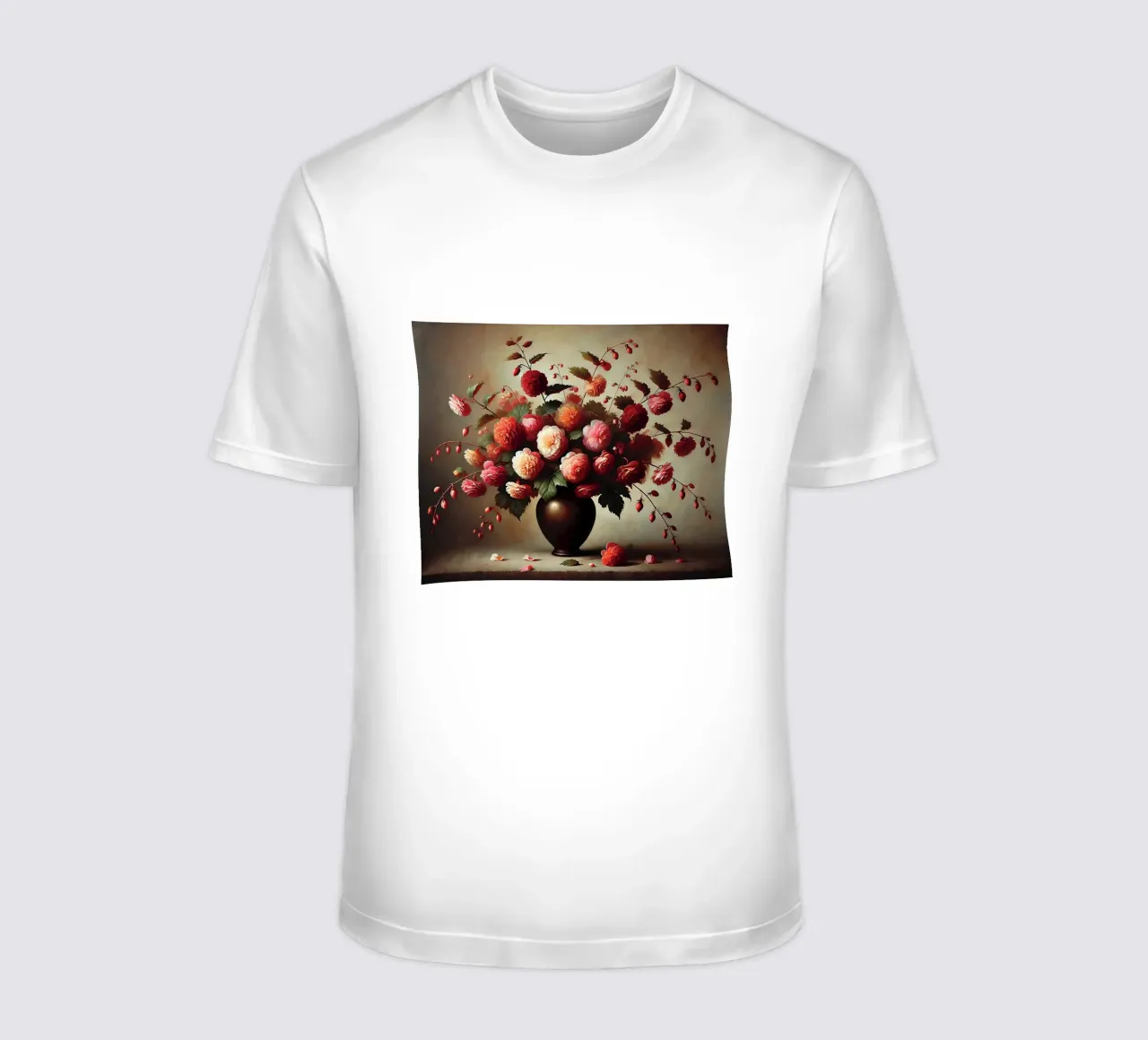 Bouquet di fiori di begonia t-shirt da VintageBotanics