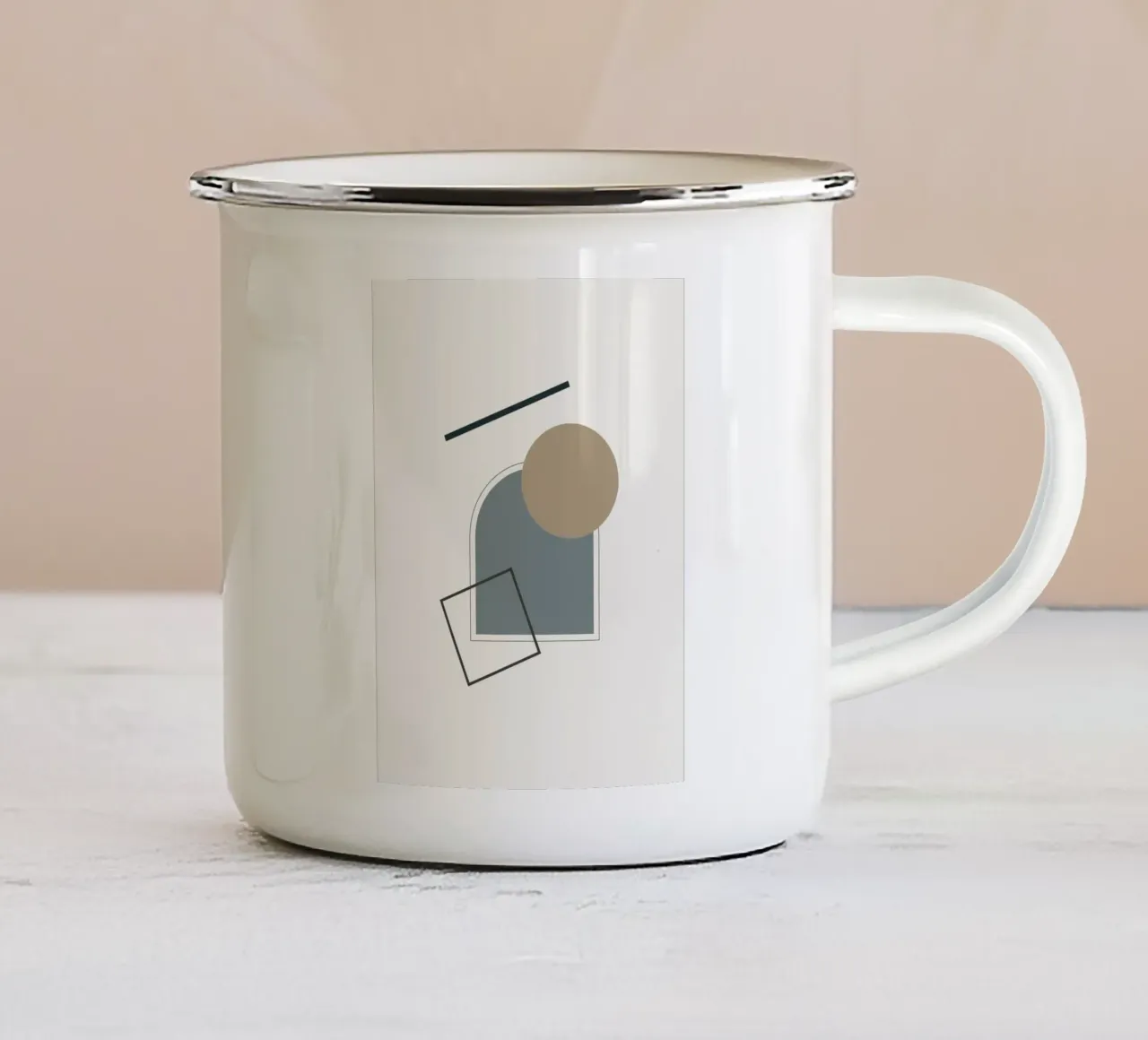 Metà secolo 24 tazza in smalto da Little Dean