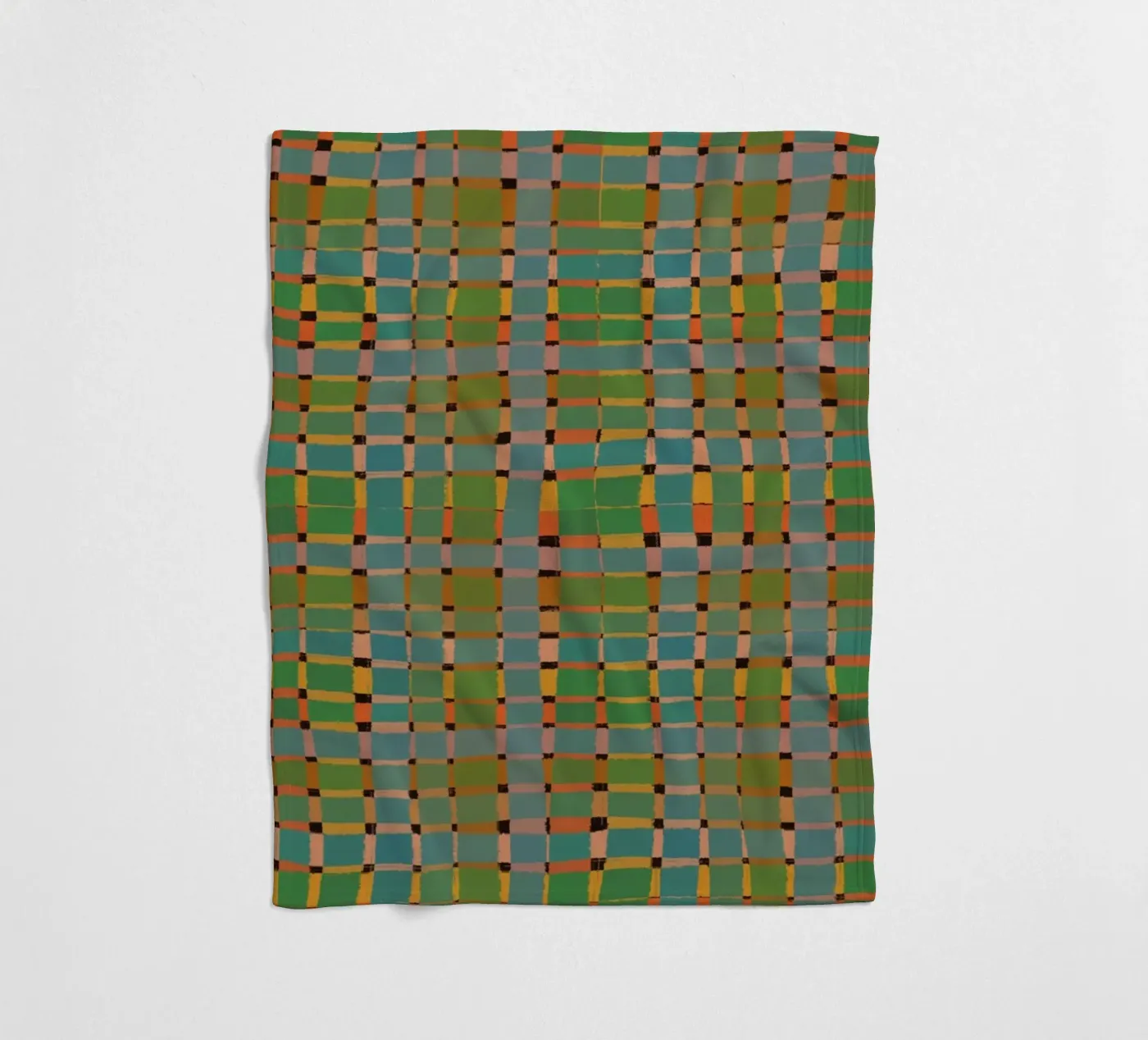 Pattern No 8 Fleecedecke von treechild