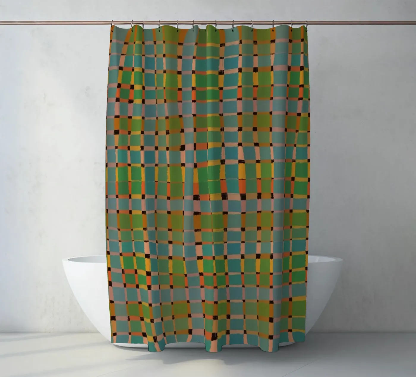 Pattern No 8 Duschvorhang von treechild