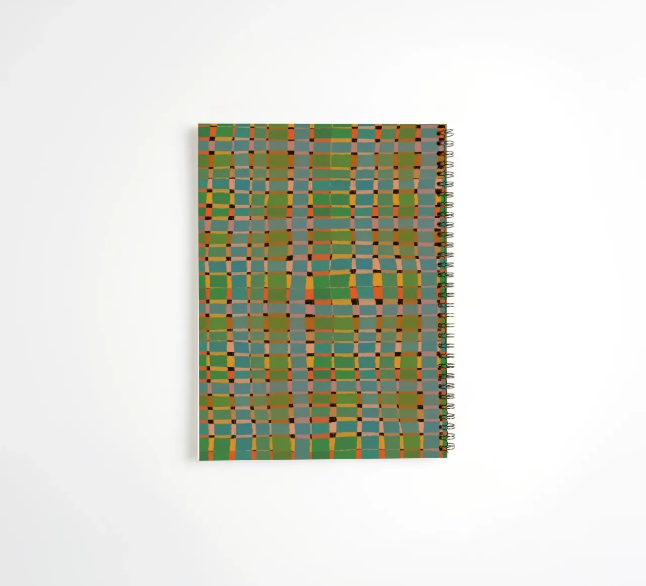 Pattern No 8 spiral notebook by treechild