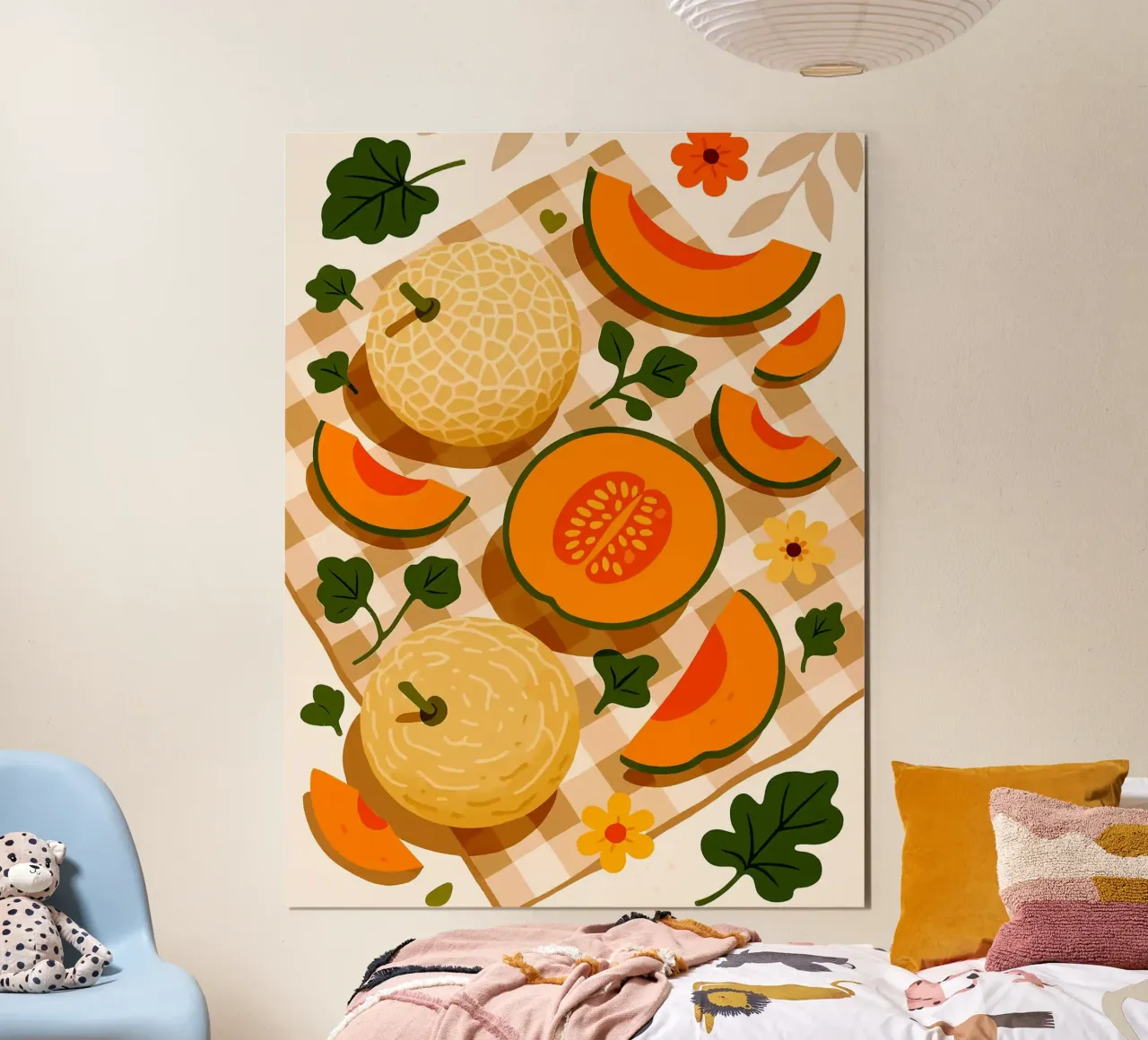 Cantalupo - Una tavola stilizzata poster da Sven B Strauss