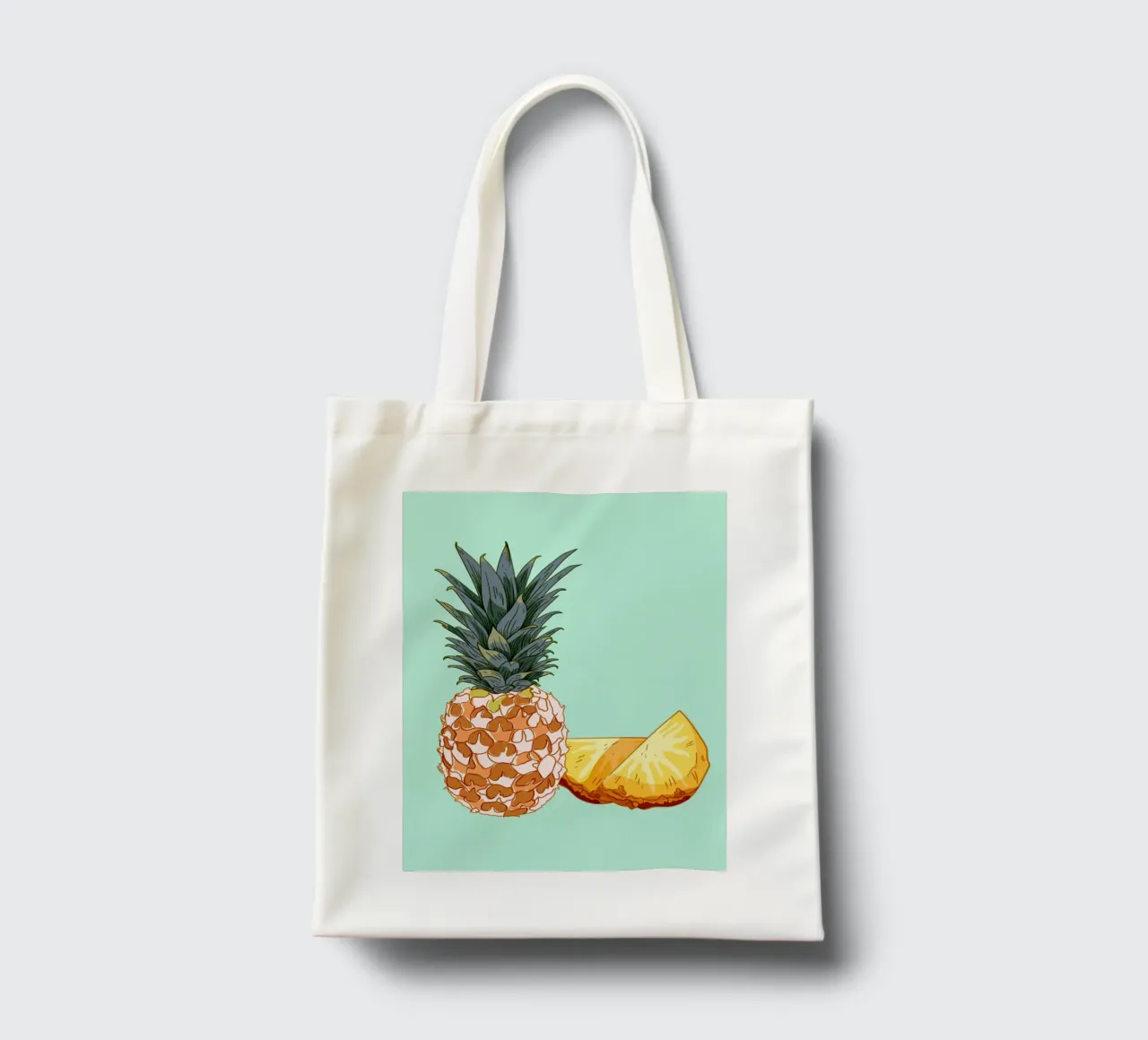 Cibo a base di frutta Ananas borsa in juta da Sven B Strauss