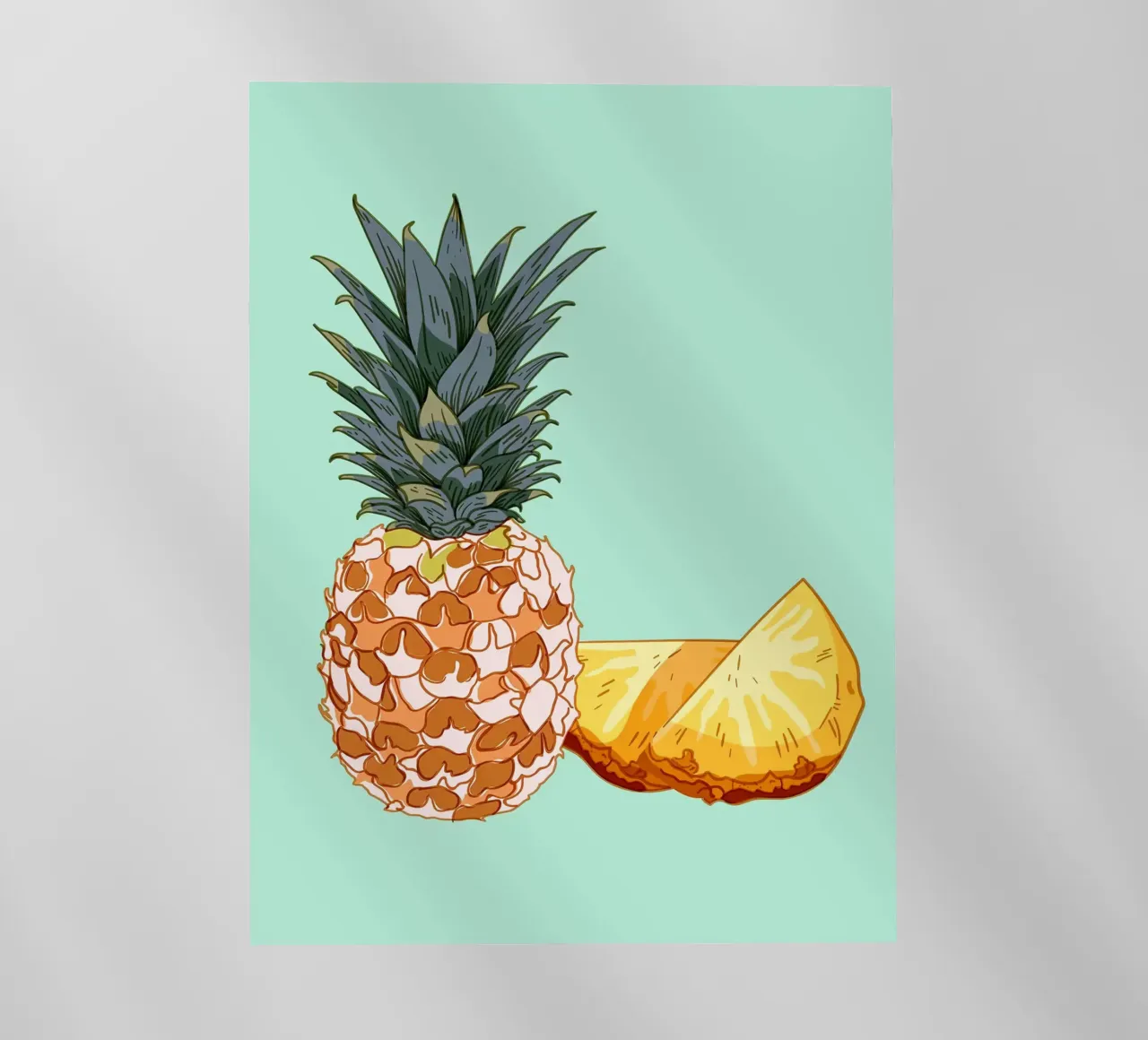 Cibo a base di frutta Ananas pellicola backlit da Sven B Strauss
