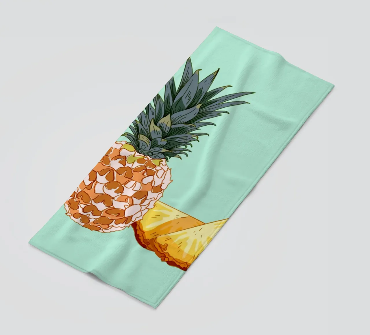 Cibo a base di frutta Ananas telo mare da Sven B Strauss