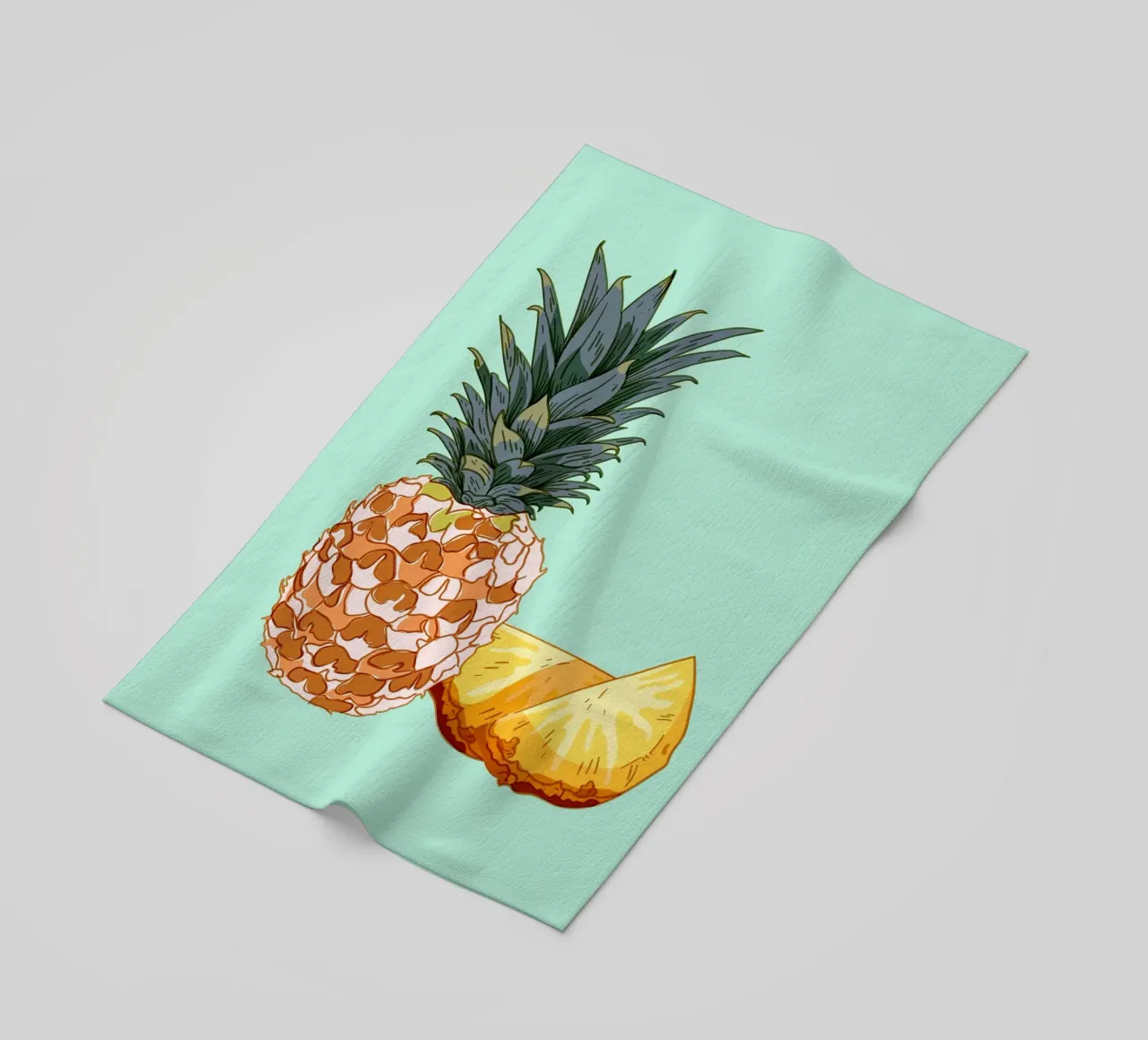 Cibo a base di frutta Ananas telo mare da Sven B Strauss