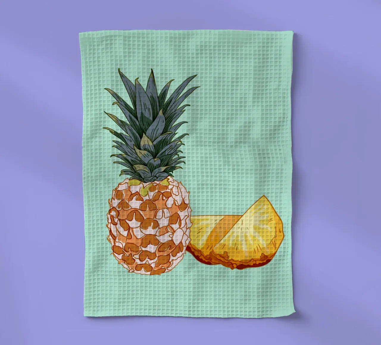 Cibo a base di frutta Ananas canovaccio da cucina da Sven B Strauss