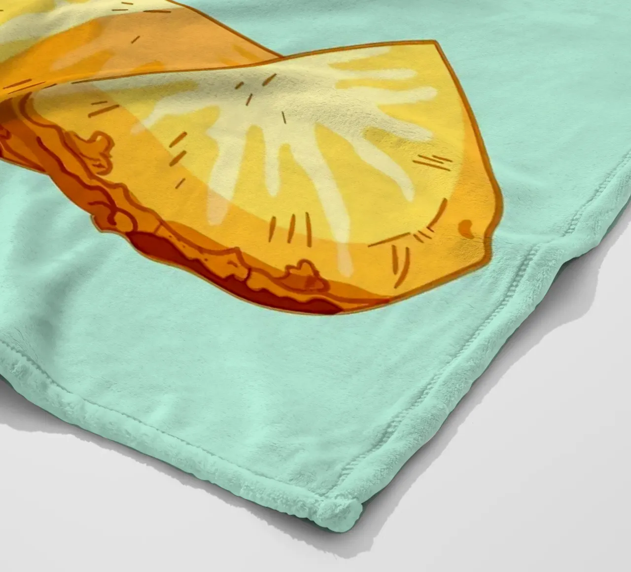 Cibo a base di frutta Ananas coperta in pile da Sven B Strauss