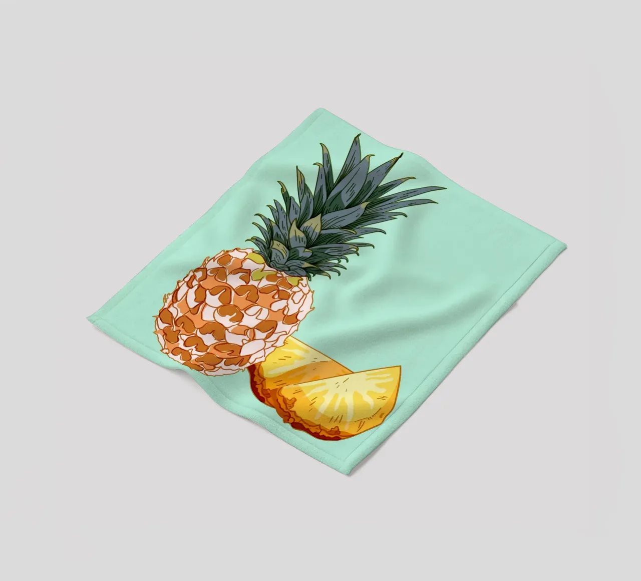 Cibo a base di frutta Ananas coperta in pile da Sven B Strauss