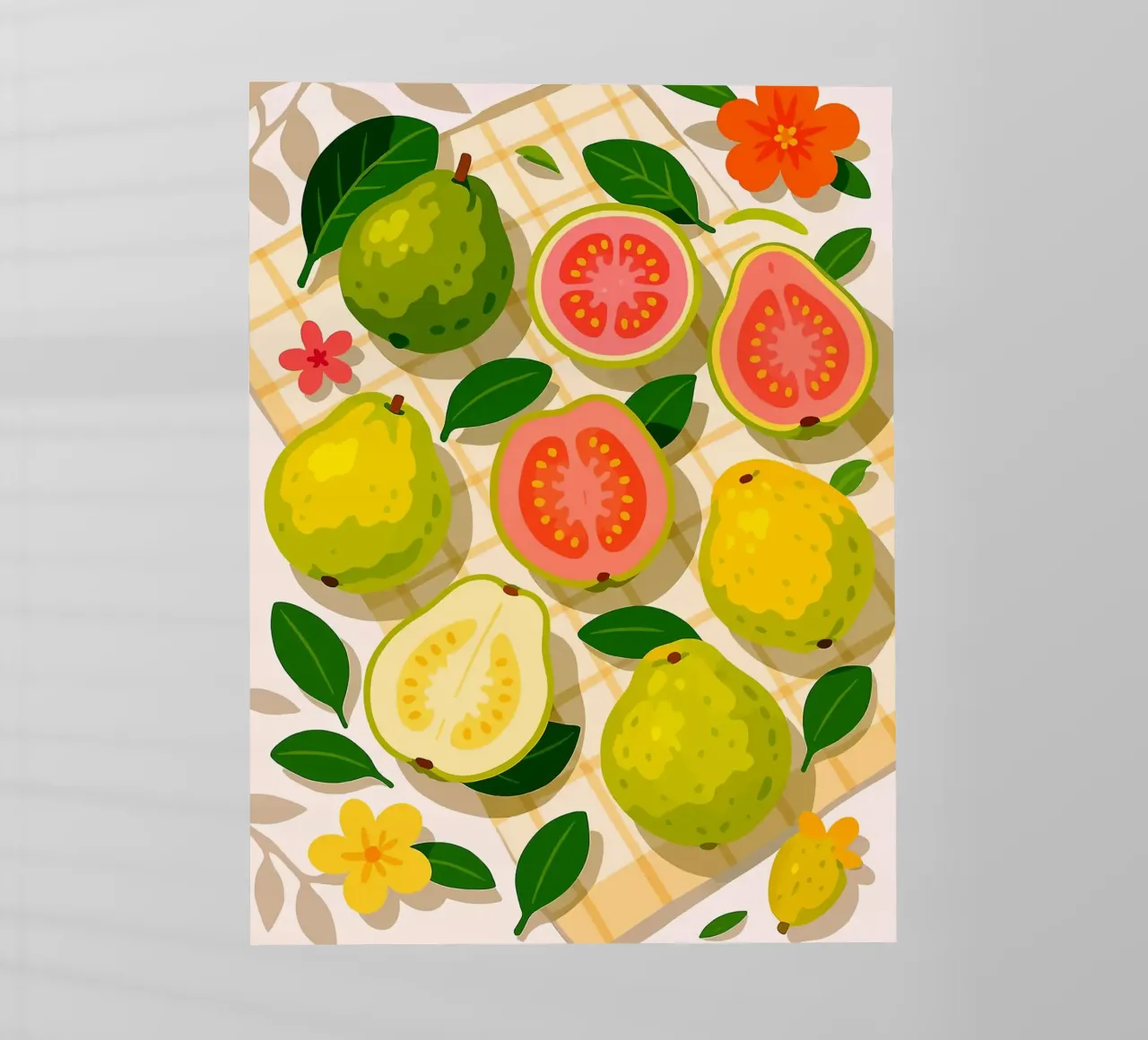 Guayaba - Una mesa con estilo lámina retroiluminada de Sven B Strauss