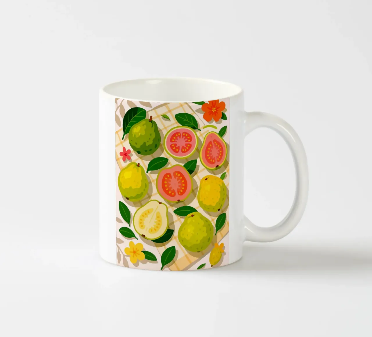 Guayaba - Una mesa con estilo taza de cerámica de Sven B Strauss