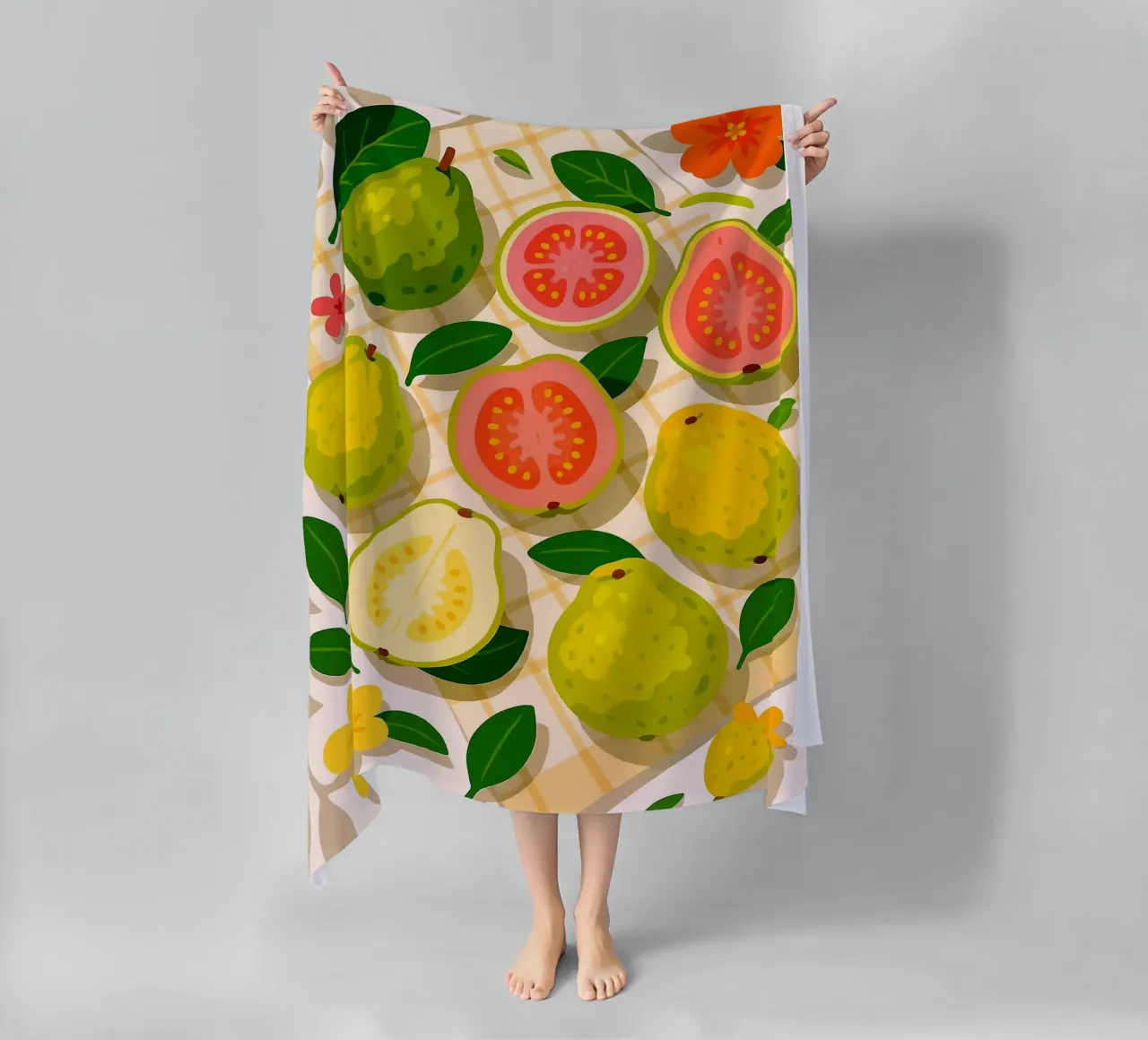 Guava - Una tavola stilizzata telo mare da Sven B Strauss