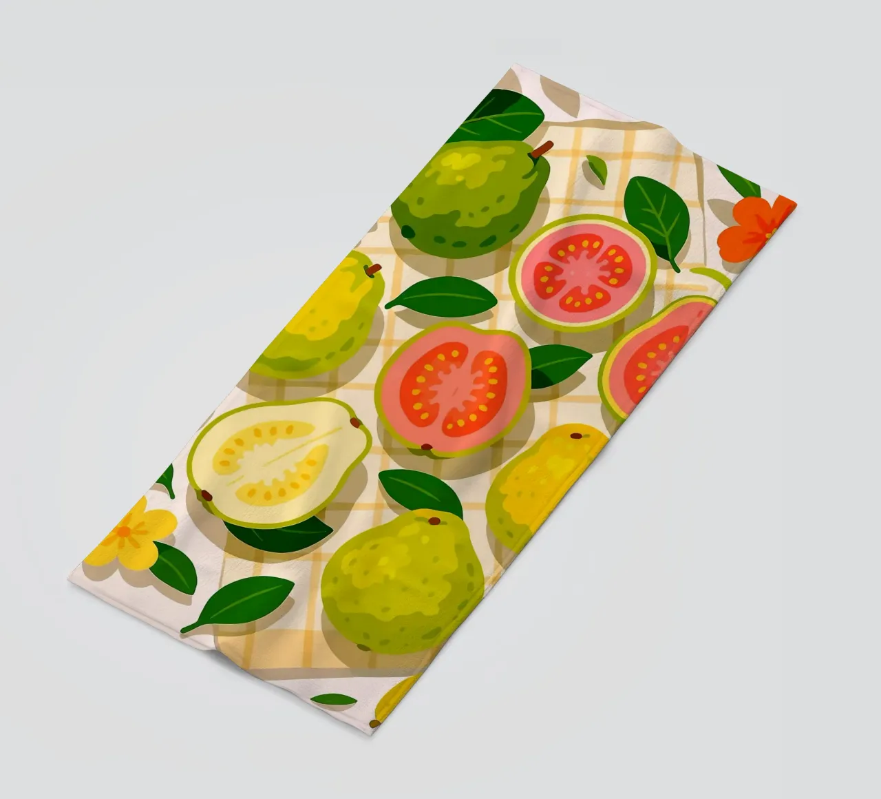 Guava - Una tavola stilizzata telo mare da Sven B Strauss