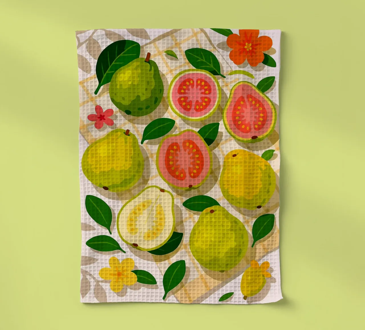 Guayaba - Una mesa con estilo paño de cocina de Sven B Strauss